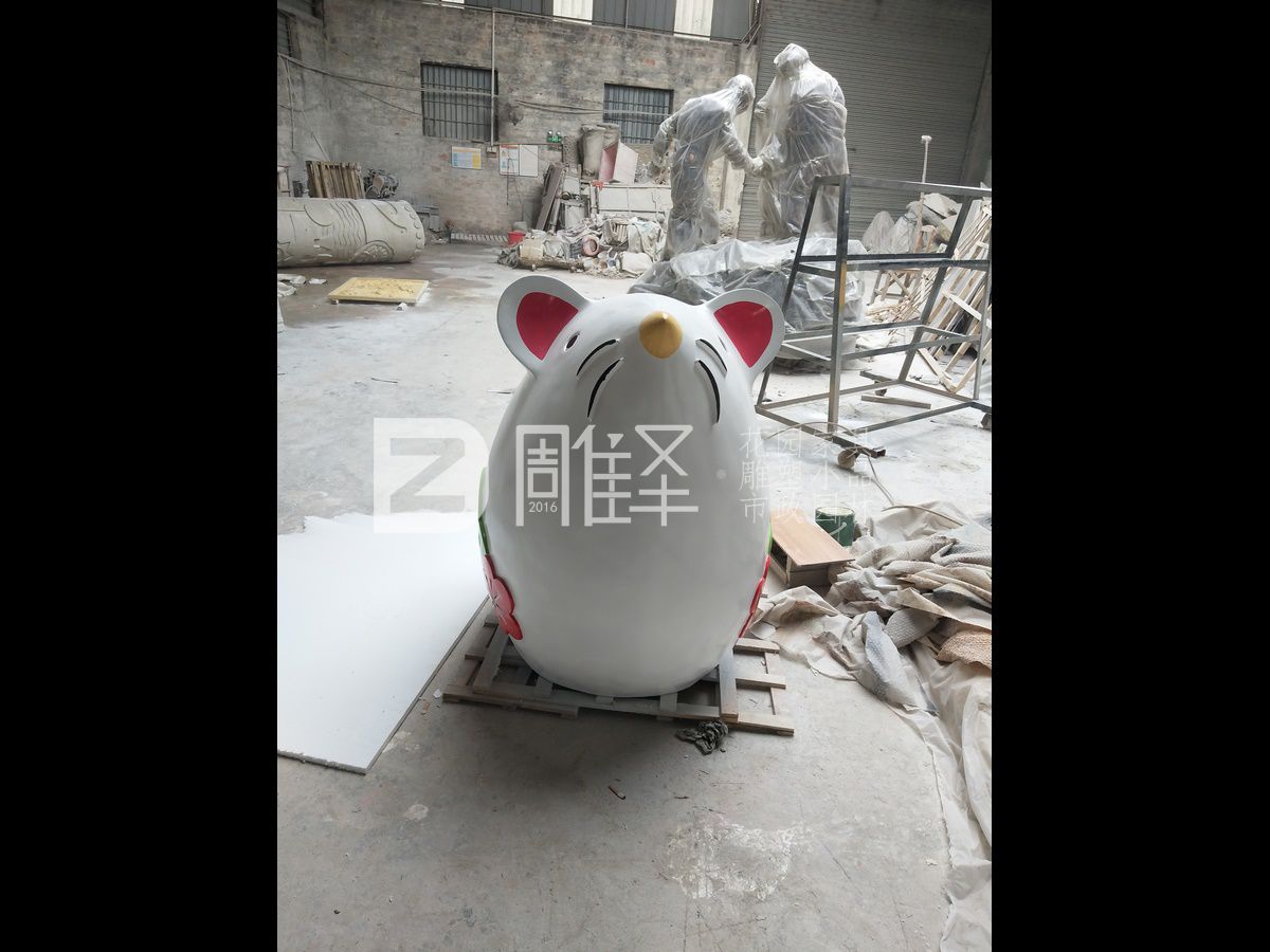 香港商场鼠年可爱老鼠雕塑(图9)