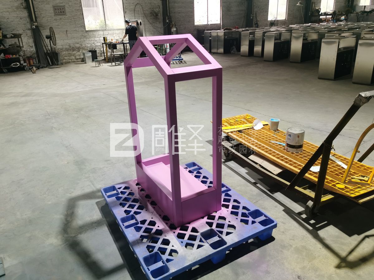 广州番禺天河城定制户外金属宠物乐园猫狗活动小屋(图11)